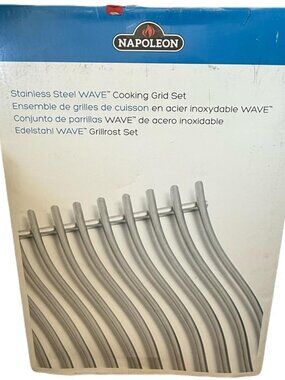 Napoleon Stainless Steel WAVE Cooking Grid Set S83011 – Prestige 500 New in Box